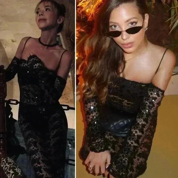 THE NEW ARRIVALS İlkyaz Özel Moss Jumpsuit in El Hedonismo Size 36 EU 2-4 US - Picture 6 of 17